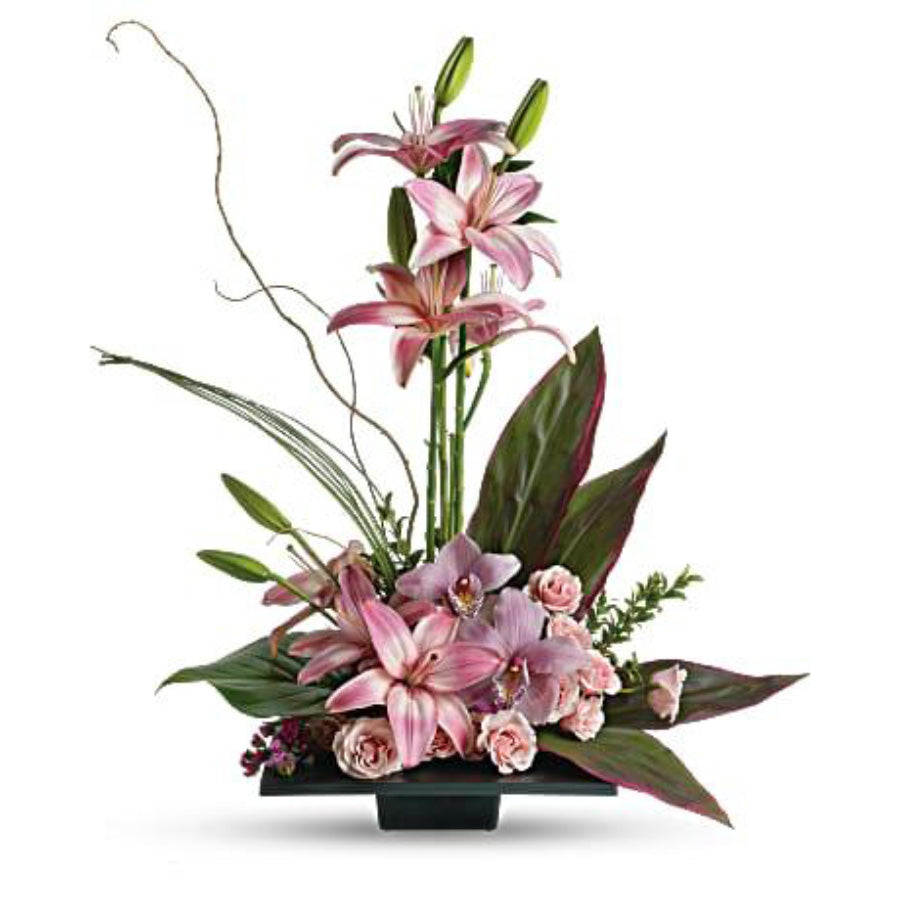 Pink Lilies