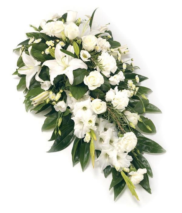 White sympathy arrangement
