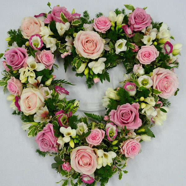 Roses Heart shape arrangement
